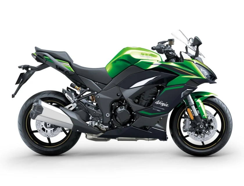 Kawasaki Ninja 1000 SX Emerald Blazed Green / Metallic Matte Graphenesteel Gray / Metallic Diablo Black