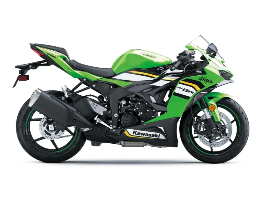 Kawasaki Ninja ZX-6R Lime Green / Ebony / Pearl Blizzard White