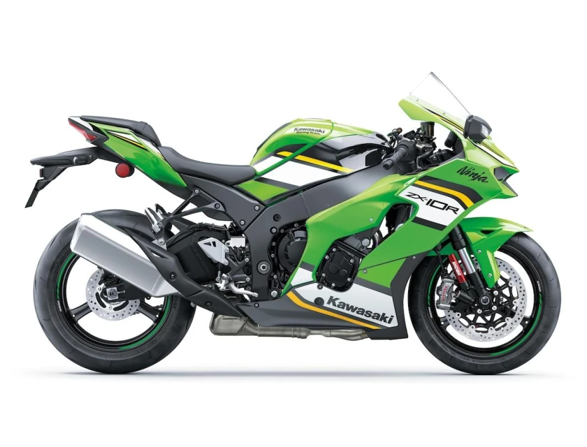 Kawasaki Ninja ZX-10R Lime Green / Ebony / Pearl Blizzard White