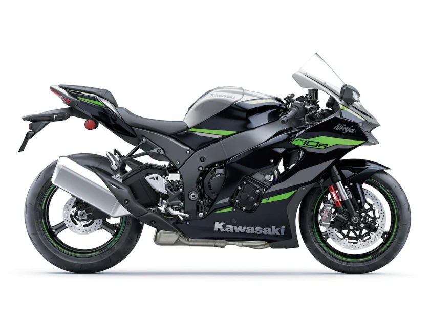 Kawasaki Ninja ZX-10R Metallic Graphite Gray / Metallic Diablo Black