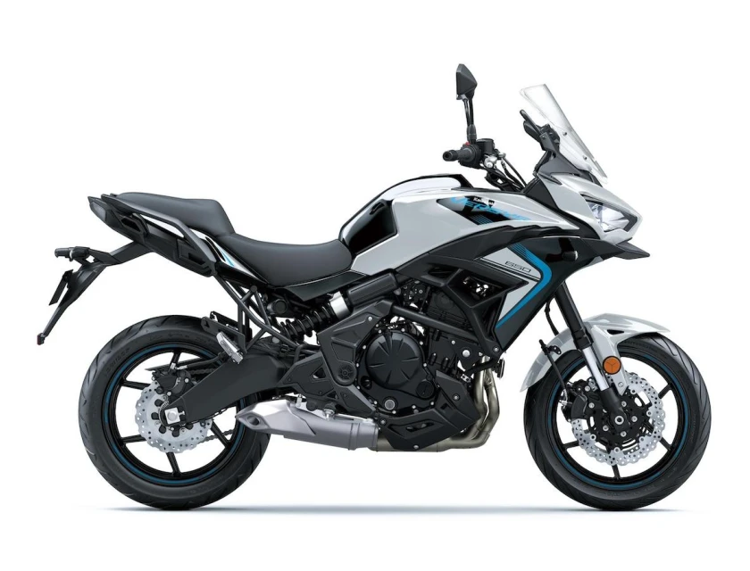 Kawasaki Versys 650 Pearl Robotic White / Metallic Spark Black