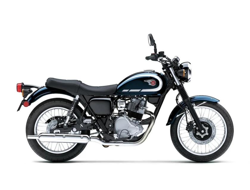 Kawasaki W230 Metallic Ocean Blue / Ebony