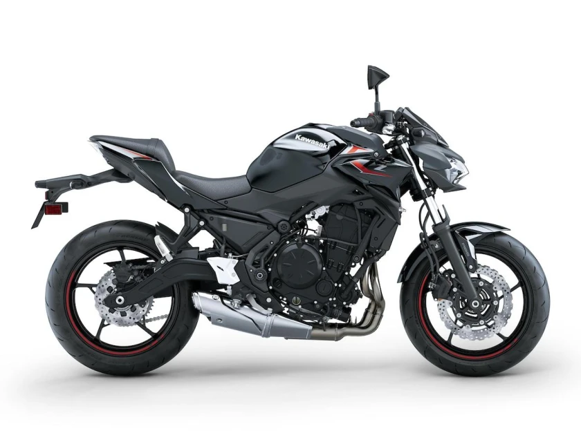 Kawasaki Z650 Metallic Matte Dark Gray / Metallic Spark Black