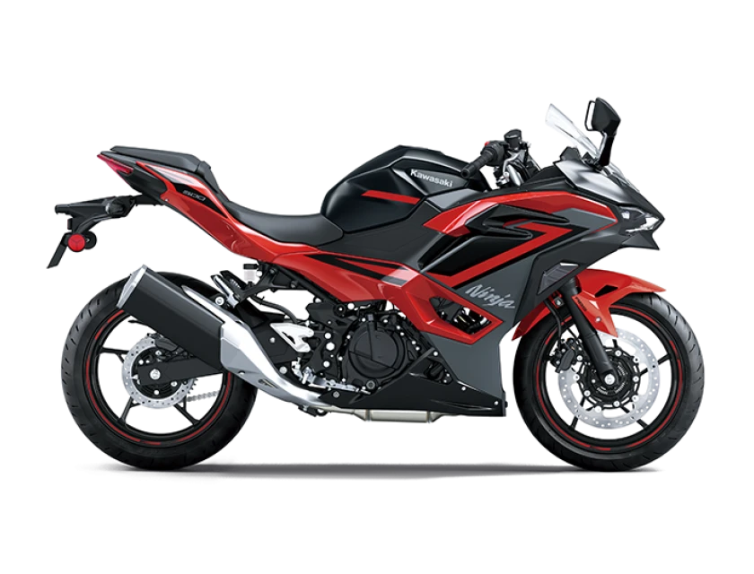 Kawasaki Ninja 500 SE Passion Red / Metallic Flat Spark Black / Metallic Matte Dark Gray