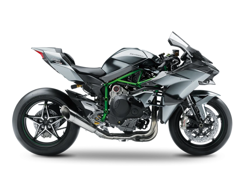 Kawasaki Ninja H2R Mirror Coated Matte Spark Black