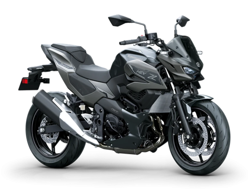 Kawasaki Z7 Hybrid Metallic Matte Graphenesteel Gray / Ebony