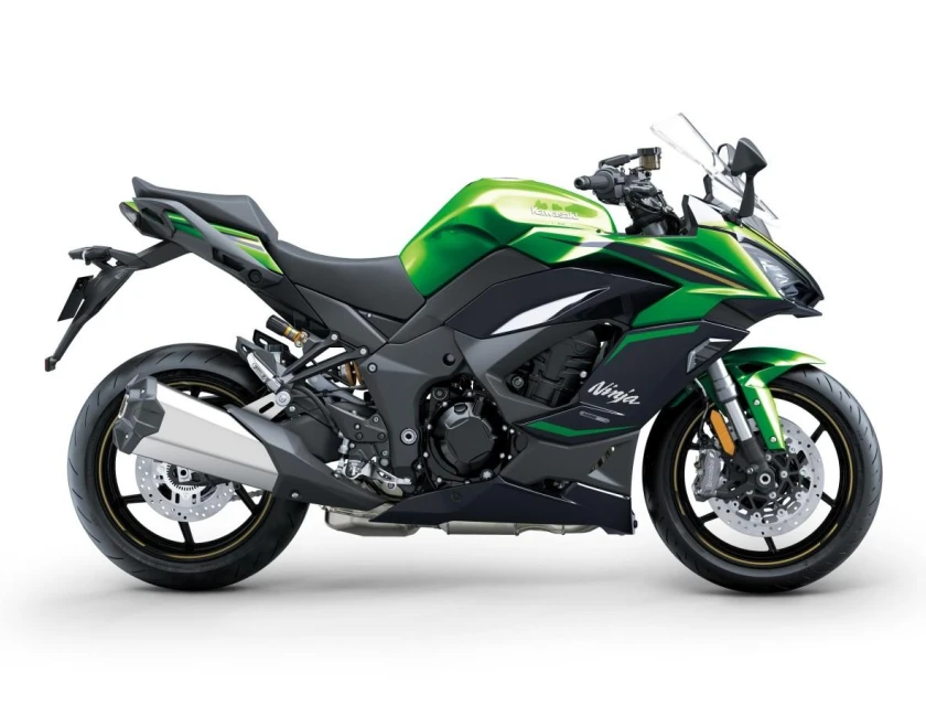 Kawasaki Ninja 1100 SX Emerald Blazed Green / Metallic Matte Graphenesteel Gray / Metallic Diablo Black